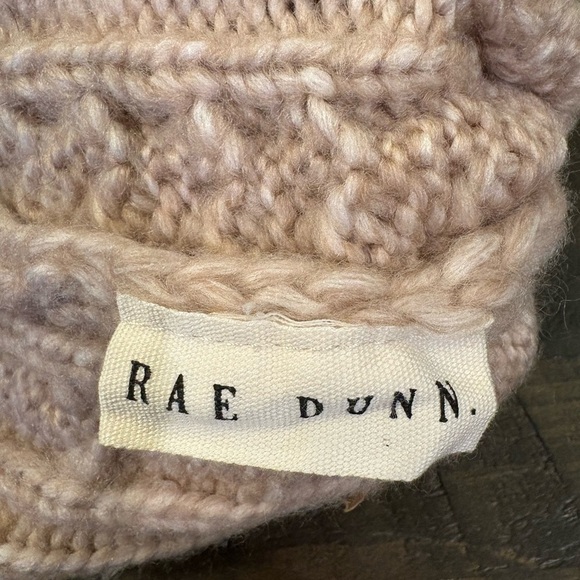 Rae Dunn Blush LOVE Knit Beanie - Picture 2 of 4
